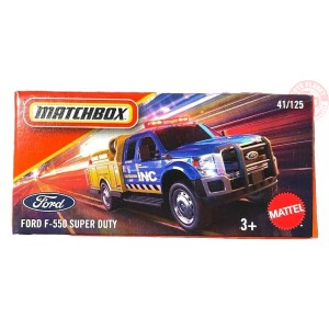 FORD F 550 SUPER DUTY 1/64 MATCHBOX JBV91 MATCHBOX