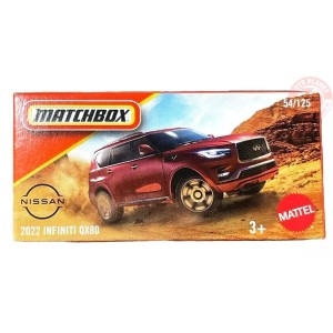 2022 INFINITI QX80 1/64 MATCHBOX JBV74 MATCHBOX