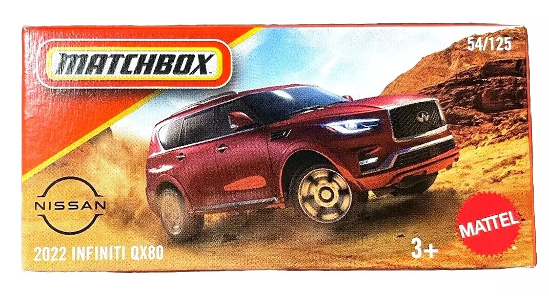 MATCHBOX JBV74 2022 INFINITI QX80 1/64 MATCHBOX