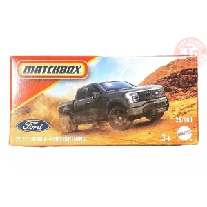 2022 FORD F 150 LIGHTNING 1/64 MATCHBOX JFT08 MATCHBOX