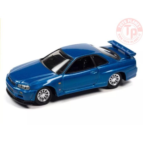 1999 nissan skyline gt-r bnr-34 1/64 JL 55816 JOHNNY LIGHTNING 1:64