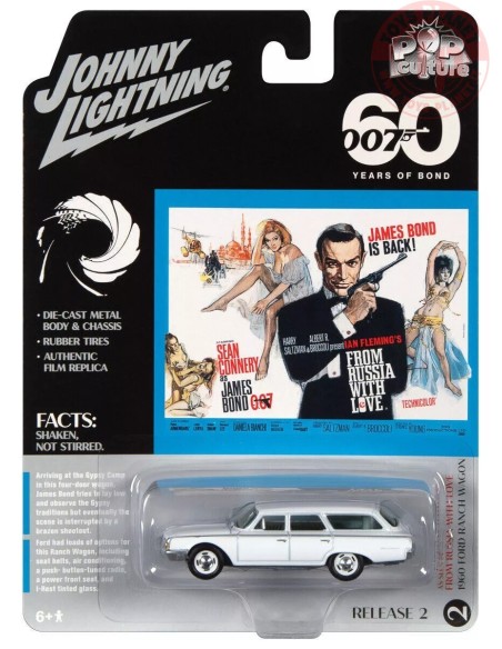 1960 ford ranch wagon 1/64 JL 55779 JOHNNY LIGHTNING 1:64