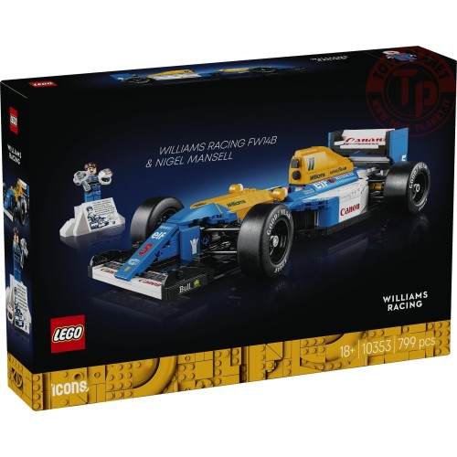 Williams Racing FW14B e Nigel Mansell LEGO ICONS 10353 LEGO