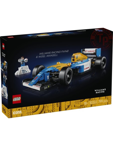 Williams Racing FW14B e Nigel Mansell LEGO ICONS 10353 LEGO
