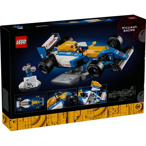 Williams Racing FW14B e Nigel Mansell LEGO ICONS 10353 LEGO