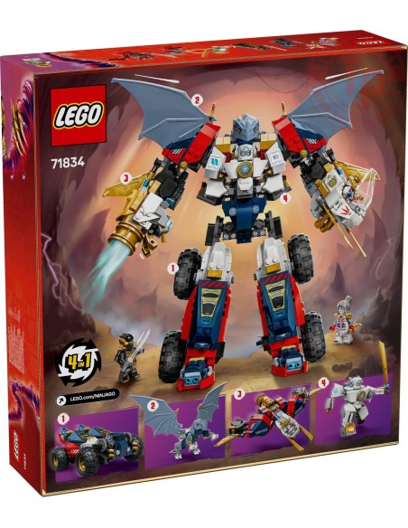 Mech Ultra Combinatore di Zane LEGO NINJAGO 71834 LEGO Mech Ultra Combinatore di Zane LEGO NINJAGO 71834 LEGO