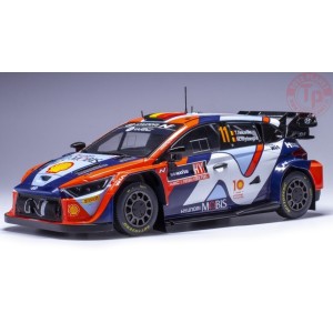 HYUNDAI i20 N WRC N.11 RALLY SWEDEN 2024 NEUVILLE-WYDAEGHE 1:18 IXO 18RMC201 IXO MODELS