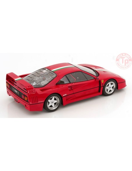 FERRARI F40 ITALIA DESIGN RED/WHITE/GREEN 1:18 KKDC180696 KK-SCALE