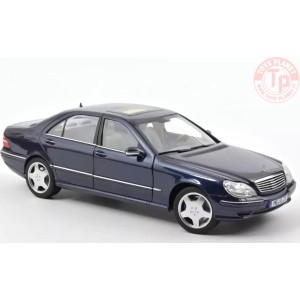 MERCEDES S55 AMG 2000 BLUE METALLIC 1:18 NV183817 NOREV