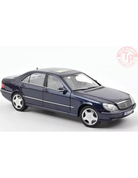 MERCEDES S55 AMG 2000 BLUE METALLIC 1:18 NV183817 NOREV