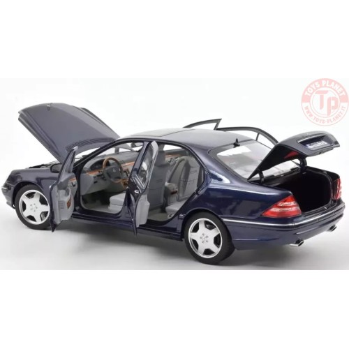 MERCEDES S55 AMG 2000 BLUE METALLIC 1:18 NV183817 NOREV