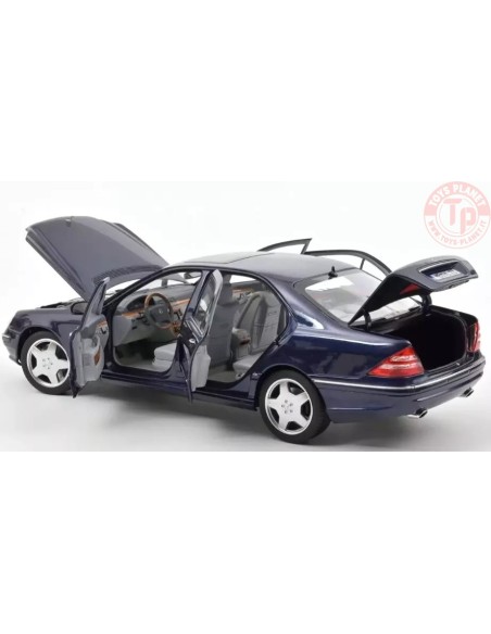 MERCEDES S55 AMG 2000 BLUE METALLIC 1:18 NV183817 NOREV