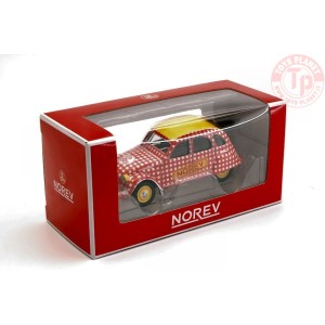 CITROEN 2CV 6 SPECIAL 1980 "CYCLISTE - RED & WHITE" 1:64 NV310601 NOREV 1:64