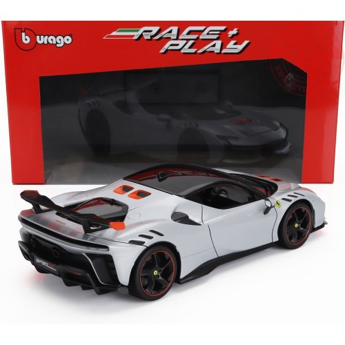 FERRARI SF90XX STRADALE 2024 BIANCO ARTICO 1/18 BU18-16020W BURAGO