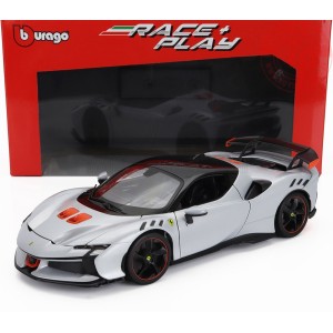FERRARI SF90XX STRADALE 2024 BIANCO ARTICO 1/18 BU18-16020W BURAGO