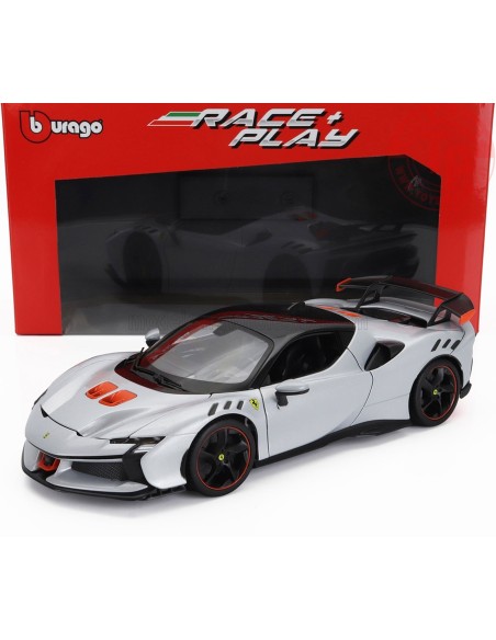 FERRARI SF90XX STRADALE 2024 BIANCO ARTICO 1/18 BU18-16020W BURAGO