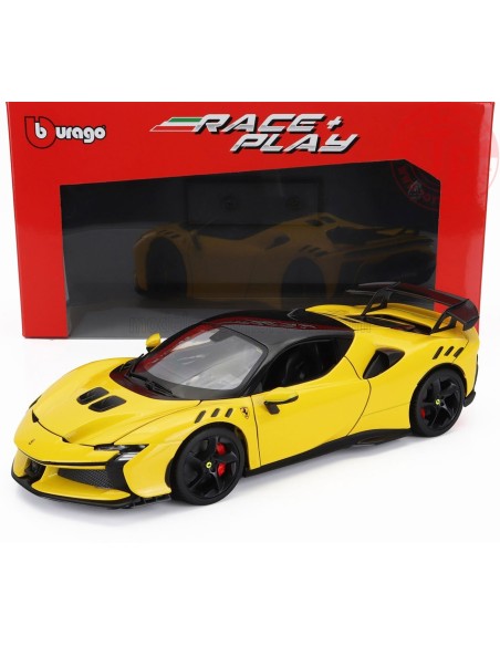 FERRARI SF90XX STRADALE 2024 GIALLO MODENA 1/18 BU18-16020Y BURAGO