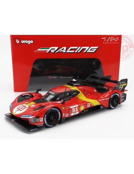 FERRARI 499P 3.0L TURBO V6 TEAM FERRARI AF CORSE N 51 WINNER 24h LE MANS 2023 GUIDI -CALADO - GIOVINAZZI 1/24 BU18-26309-51 B...