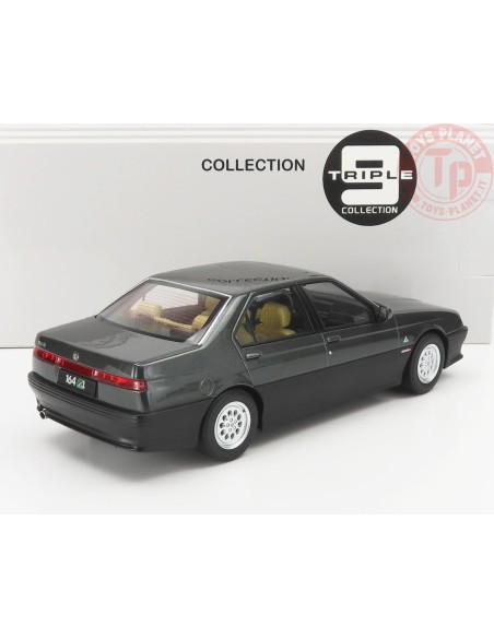 ALFA ROMEO - 164 Q4 1994 BEIGE INTERIOR DARK GREY MET 1/18 T9-1800325 TRIPLE COLLECTION