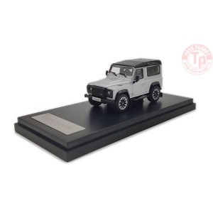 LAND ROVER DEFENDER 90 WORKS V8 70TH EDITION SILVER 2018 1/64 LCD64016-SI LCD MODELS