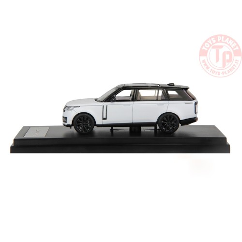 LAND ROVER RANGE ROVER WHITE & BLACK 2022 1/64 LCD64031-BW LCD MODELS