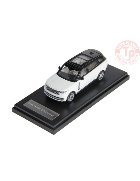 LAND ROVER RANGE ROVER WHITE & BLACK 2022 1/64 LCD64031-BW LCD MODELS LAND ROVER RANGE ROVER WHITE & BLACK 2022 1/64 LCD64031-BW LCD MODELS