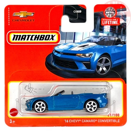 '16 Chevy Camaro Convertible 1/64 MATCHBOX HVP16 MATCHBOX