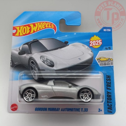 Gordon Murray Automotive T.33 1/64 HOT WHEELS HYW23 HOT WHEELS