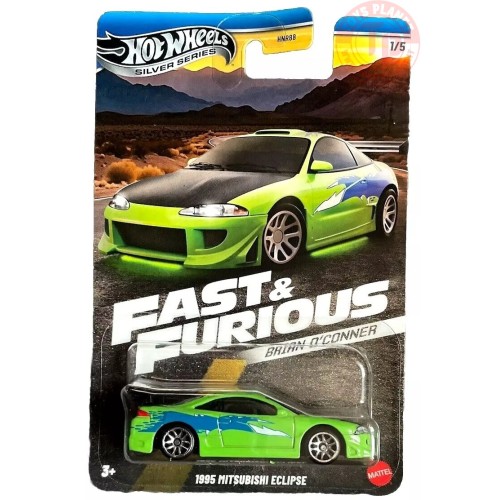 995 Mitsubishi Eclipse 1/64 HOT WHEELS JBY29 HOT WHEELS