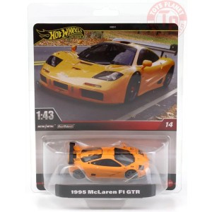 1995 Mclaren F1 GTR 1/43 HOT WHEELS HWT15 HOT WHEELS 1:43