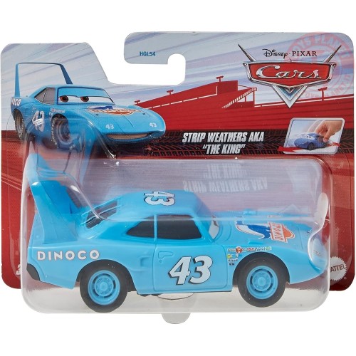 VEICOLO CON RETROCARICA THE KING 1:43 CARS HGL54 DISNEY CARS