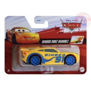 VEICOLO CON RETROCARICA CRUZ RAMIREZ DINOCO 1:43 CARS HJH97 DISNEY CARS