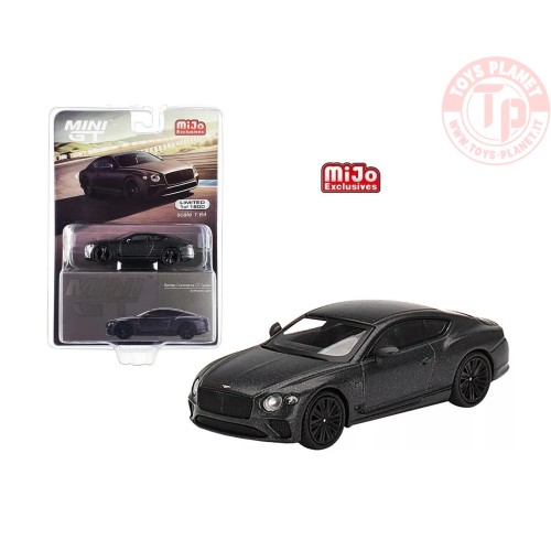 Bentley Continental GT Speed Anthracite Satin 1/64 MGT00442--MJ Mini Gt