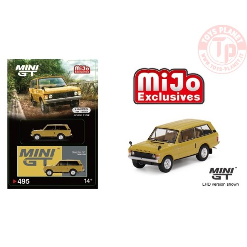 1971 Range Rover–Bahama Gold 1/64 MGT00495-MJ Mini Gt
