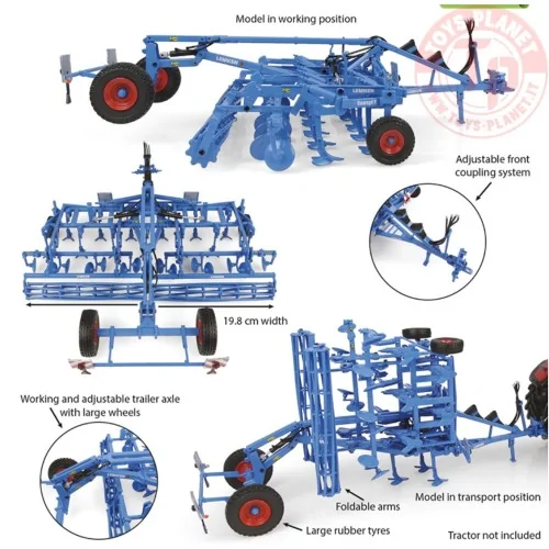 Lemken Smaragd 9/600K - Trailed stubble cultivator UH 6290 UNIVERSAL HOBBIES
