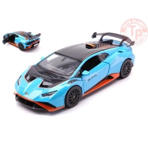 Lamborghini Huracan STO Light Blue/Orange - 1:18 RASTAR 63800 RASTAR