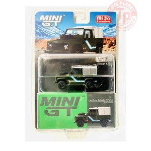 Land Rover Defender 90 Pickup Bronze Green 1/64 MGT00402MJ Mini Gt
