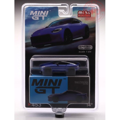 Nissan Z Performance Seiran Blue 1/64 MGT00453MJ Mini Gt