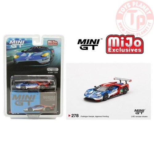 Ford GT LMGTE PRO N68 Ford Chip Ganassi 1/64 MGT00278MJ MINI GT