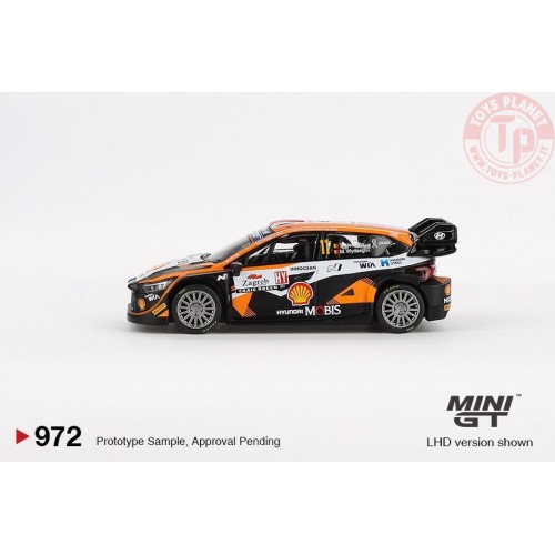 HYUNDAI I20 N RALLY 1 N11 RALLY CROATIA 2023 1:64 MGT00972-L Mini Gt