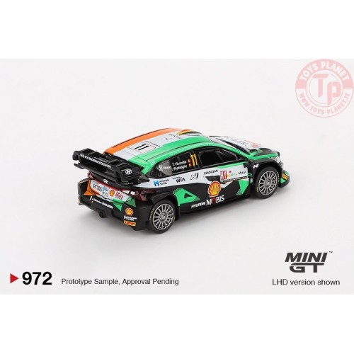 HYUNDAI I20 N RALLY 1 N11 RALLY CROATIA 2023 1:64 MGT00972-L Mini Gt