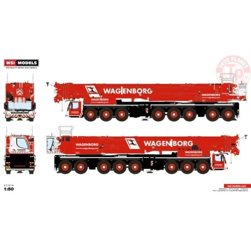 LIEBHERR LTM 1650-8.1 WAGENBORG WSI 51-2114 WSI MODELS