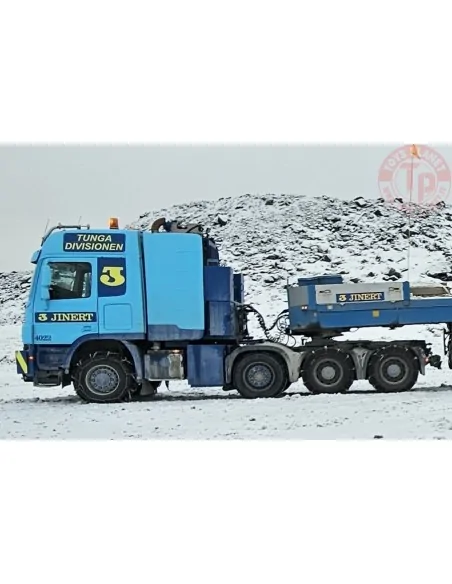 MERCEDES-BENZ ACTROS MP3 L 8X6 SCHEUERLE INTERCOMBI - 5 AXLE JINERT WSI 01-4437 WSI MODELS