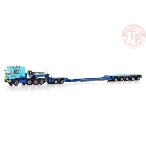 MERCEDES-BENZ ACTROS MP3 L 8X6 SCHEUERLE INTERCOMBI - 5 AXLE JINERT WSI 01-4437 WSI MODELS