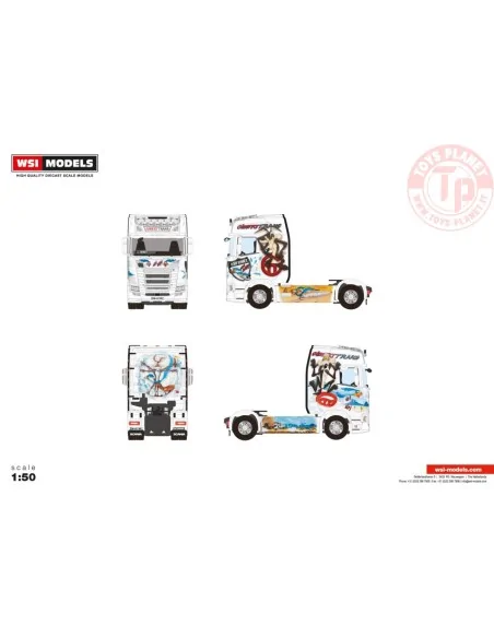 SCANIA S HIGHLINE CS20H 4X2 GIBERTTRANS WSI 01-4472 WSI MODELS