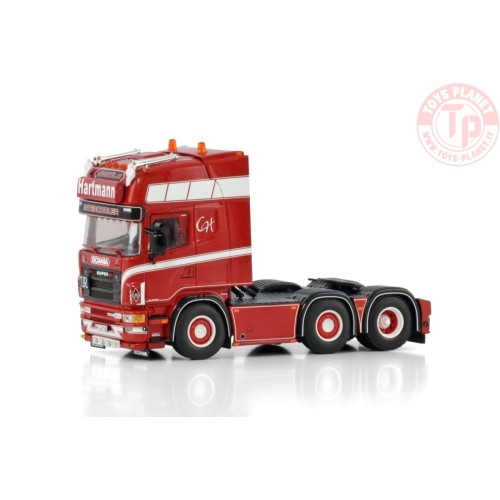 SCANIA 4 SERIES TOPLINE 6X2 TWIN STEER HARTMANN WSI 01-4431 WSI MODELS