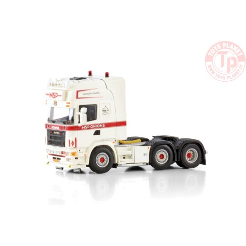 SCANIA 4 SERIES TOPLINE 6X2 TWIN STEER MSP ONIONS WSI 01-4503 WSI MODELS