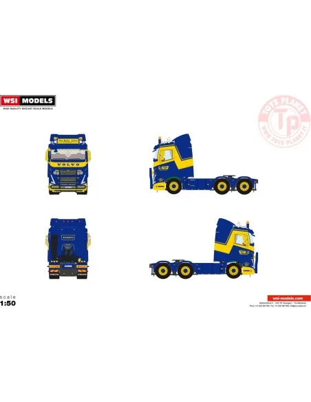 VOLVO FH5 SLEEPER CAB 6X2 TAG AXLE VAN BELLE TRANSPORT WSI 01-4471 WSI MODELS VOLVO FH5 SLEEPER CAB 6X2 TAG AXLE VAN BELLE TRANSPORT WSI 01-4471 WSI MODELS