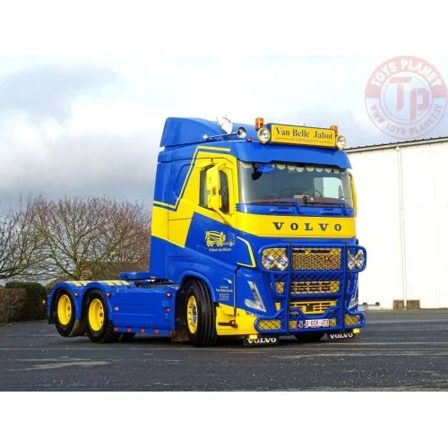 VOLVO FH5 SLEEPER CAB 6X2 TAG AXLE VAN BELLE TRANSPORT WSI 01-4471 WSI MODELS
