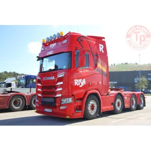 SCANIA R HIGHLINE CR20H 8X4 WITH ADD ON AXLE RISA WSI 01-4357 WSI MODELS